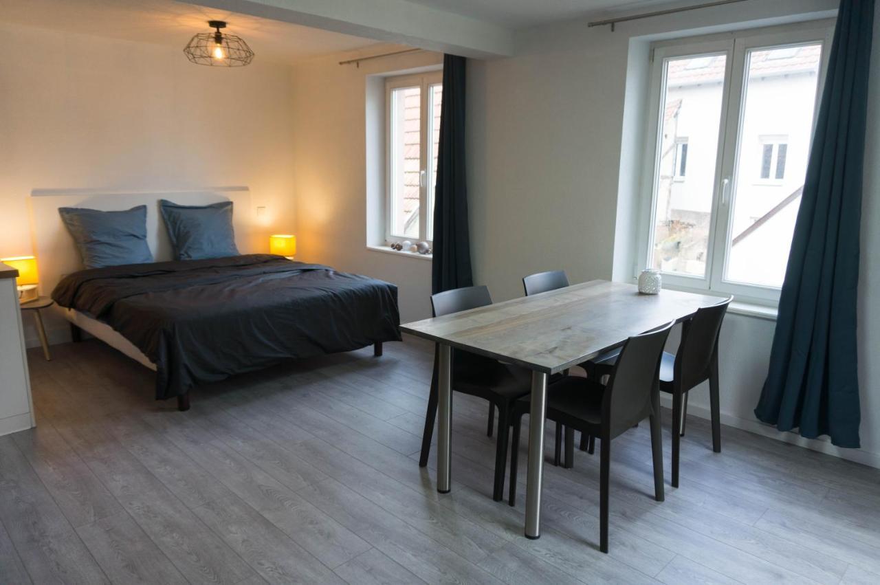 Meuble Tout Confort, Avec Terrasse นีเดอร์บรอนน์-เลส์-แบ็งส์ ภายนอก รูปภาพ