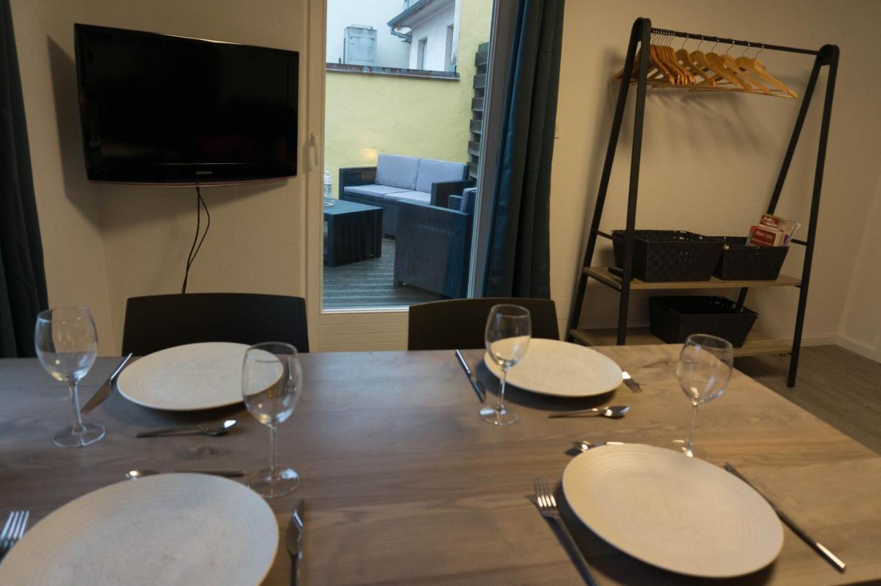 Meuble Tout Confort, Avec Terrasse นีเดอร์บรอนน์-เลส์-แบ็งส์ ภายนอก รูปภาพ