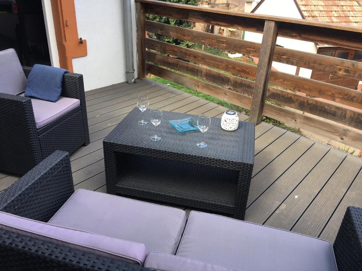 Meuble Tout Confort, Avec Terrasse นีเดอร์บรอนน์-เลส์-แบ็งส์ ภายนอก รูปภาพ